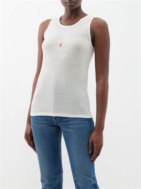 ysl tank top mens|Tank Top in Jersey .